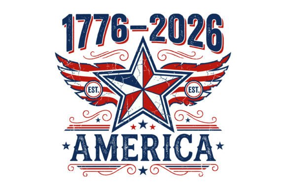 America 250th SVG Design for T-Shirt Graphics