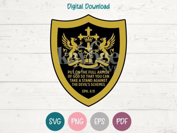 Armor of God Graphics: Bold T-Shirt Designs for Makers
