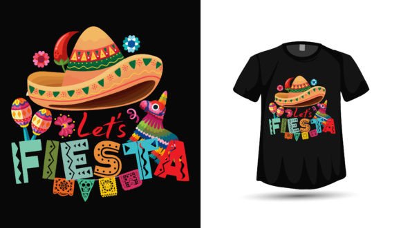 Cinco De Mayo Fiesta T Shirt Design