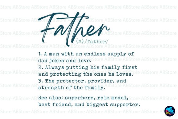 Father’s Day SVG Design for Graphics and T-Shirt Designs