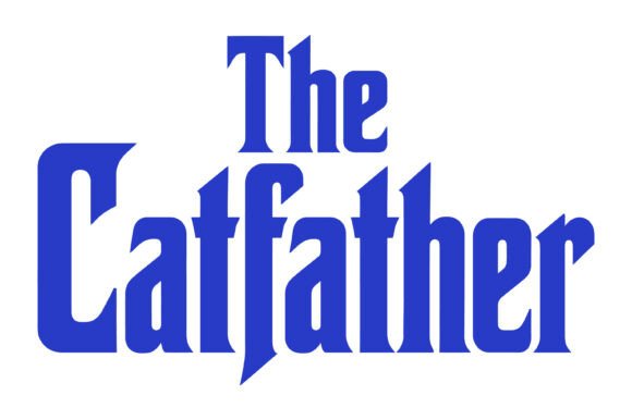 The Catfather Cat Dad Design: Graphics for T-Shirt Designs