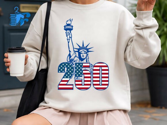 USA 250 Statue of Liberty Design